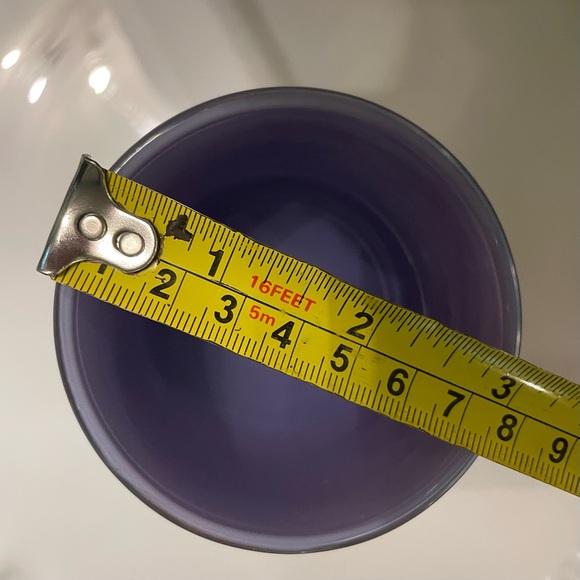 SOLD Glassybaby Purple Lavender Lilac Candle Votive Glass pre-triskelion - Picture 9 of 14